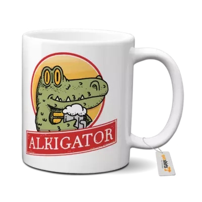 Motiv: Tasse - Alkigator 