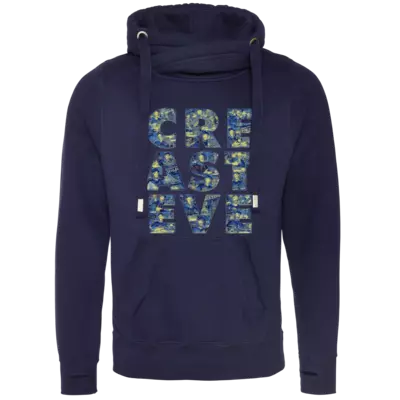 Motiv: Cross Neck Hoodie - creasteve Thumbnails (Glühen) 