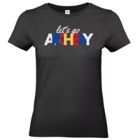 Motiv: T-Shirt Damen Premium FAIR WEAR - lets go archery - bestimme auf Wunsch Details wie Produkt, Grösse, Farbe und Position selbst ! Motiv: T-Shirt Damen Premium FAIR WEAR - lets go archery