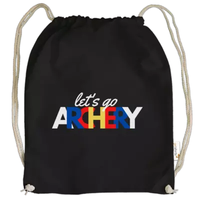 Motiv: Cotton Gymsac - lets go archery 