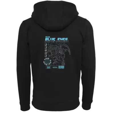 Motiv: Heavy Zip-Hoodie - Blue Eyed Dragon 