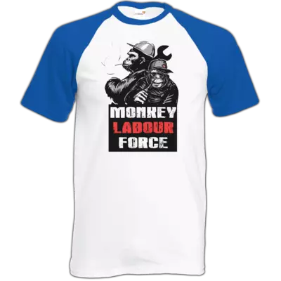 Motiv: TShirt Baseball - monkeylabourforce 