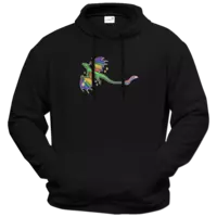 Motiv: Hoodie Premium FAIR WEAR - Rainbow Dragon ohne Schrift 