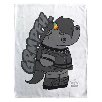Motiv: Handtuch Fullprint - Grummeleinhorn - Goth 