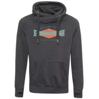 Motiv: Cross Neck Hoodie - Aus Liebe zum Klemmbaustein (Calamine Pink) 