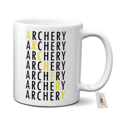 Motiv: Tasse - archery all over