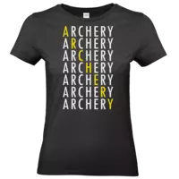 Motiv: T-Shirt Damen Premium FAIR WEAR - archery all over - bestimme auf Wunsch Details wie Produkt, Grösse, Farbe und Position selbst ! Motiv: T-Shirt Damen Premium FAIR WEAR - archery all over