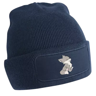 Motiv: Patch Beanie  - Wolfi 