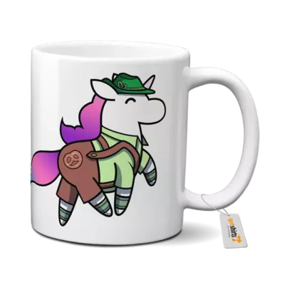 Motiv: Tasse - Bayern Hörnchen 