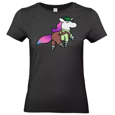 Motiv: T-Shirt Damen Premium FAIR WEAR - Bayern Hörnchen 