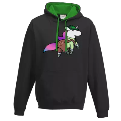 Motiv: Two-Tone Hoodie - Bayern Hörnchen 