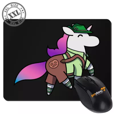 Motiv: XXL Mousepad - Bayern Hörnchen 