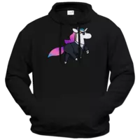 Motiv: Hoodie Premium FAIR WEAR - Secret Service Hörnchen 