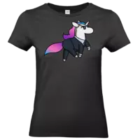 Motiv: T-Shirt Damen Premium FAIR WEAR - Secret Service Hörnchen - bestimme auf Wunsch Details wie Produkt, Grösse, Farbe und Position selbst ! Motiv: T-Shirt Damen Premium FAIR WEAR - Secret Service Hörnchen