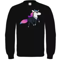 Motiv: Sweatshirt FAIR WEAR - Secret Service Hörnchen - bestimme auf Wunsch Details wie Produkt, Grösse, Farbe und Position selbst ! Motiv: Sweatshirt FAIR WEAR - Secret Service Hörnchen