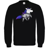 Motiv: Sweatshirt FAIR WEAR - Astronautenhörnchen - bestimme auf Wunsch Details wie Produkt, Grösse, Farbe und Position selbst ! Motiv: Sweatshirt FAIR WEAR - Astronautenhörnchen