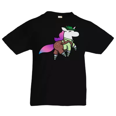 Motiv: Kids T-Shirt Premium FAIR WEAR - Bayern Hörnchen 