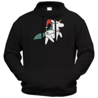 Motiv: Hoodie Premium FAIR WEAR - Weihnachtshörnchen - bestimme auf Wunsch Details wie Produkt, Grösse, Farbe und Position selbst ! Motiv: Hoodie Premium FAIR WEAR - Weihnachtshörnchen