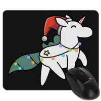 Motiv: Mousepad Textil - Weihnachtshörnchen - bestimme auf Wunsch Details wie Produkt, Grösse, Farbe und Position selbst ! Motiv: Mousepad Textil - Weihnachtshörnchen