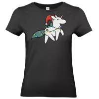 Motiv: T-Shirt Damen Premium FAIR WEAR - Weihnachtshörnchen - bestimme auf Wunsch Details wie Produkt, Grösse, Farbe und Position selbst ! Motiv: T-Shirt Damen Premium FAIR WEAR - Weihnachtshörnchen