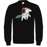 Motiv: Sweatshirt FAIR WEAR - Weihnachtshörnchen - bestimme auf Wunsch Details wie Produkt, Grösse, Farbe und Position selbst ! Motiv: Sweatshirt FAIR WEAR - Weihnachtshörnchen