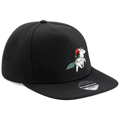 Motiv: Flatpeak Cap - Weihnachtshörnchen