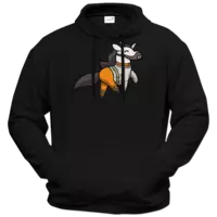 Motiv: Hoodie Premium FAIR WEAR - Hannibal Hörnchen - bestimme auf Wunsch Details wie Produkt, Grösse, Farbe und Position selbst ! Motiv: Hoodie Premium FAIR WEAR - Hannibal Hörnchen