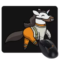 Motiv: Mousepad Textil - Hannibal Hörnchen - bestimme auf Wunsch Details wie Produkt, Grösse, Farbe und Position selbst ! Motiv: Mousepad Textil - Hannibal Hörnchen