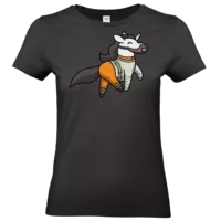 Motiv: T-Shirt Damen Premium FAIR WEAR - Hannibal Hörnchen - bestimme auf Wunsch Details wie Produkt, Grösse, Farbe und Position selbst ! Motiv: T-Shirt Damen Premium FAIR WEAR - Hannibal Hörnchen