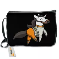 Motiv: Schultertasche - Hannibal Hörnchen - bestimme auf Wunsch Details wie Produkt, Grösse, Farbe und Position selbst ! Motiv: Schultertasche - Hannibal Hörnchen