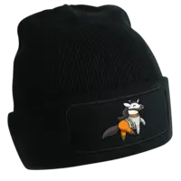 Motiv: Patch Beanie - Hannibal Hörnchen - bestimme auf Wunsch Details wie Produkt, Grösse, Farbe und Position selbst ! Motiv: Patch Beanie - Hannibal Hörnchen