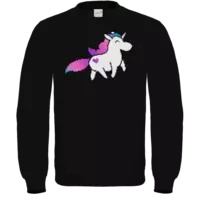 Motiv: Sweatshirt FAIR WEAR - Retro Hörnchen - bestimme auf Wunsch Details wie Produkt, Grösse, Farbe und Position selbst ! Motiv: Sweatshirt FAIR WEAR - Retro Hörnchen