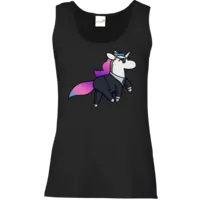 Motiv: Tank Top Damen Classic - Secret Service Hörnchen - bestimme auf Wunsch Details wie Produkt, Grösse, Farbe und Position selbst ! Motiv: Tank Top Damen Classic - Secret Service Hörnchen