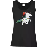 Motiv: Tank Top Damen Classic - Weihnachtshörnchen - bestimme auf Wunsch Details wie Produkt, Grösse, Farbe und Position selbst ! Motiv: Tank Top Damen Classic - Weihnachtshörnchen