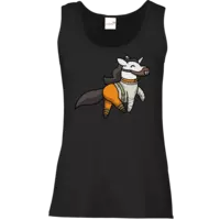 Motiv: Tank Top Damen Classic - Hannibal Hörnchen - bestimme auf Wunsch Details wie Produkt, Grösse, Farbe und Position selbst ! Motiv: Tank Top Damen Classic - Hannibal Hörnchen