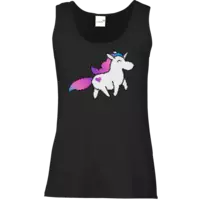 Motiv: Tank Top Damen Classic - Retro Hörnchen - bestimme auf Wunsch Details wie Produkt, Grösse, Farbe und Position selbst ! Motiv: Tank Top Damen Classic - Retro Hörnchen