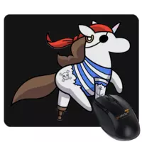Motiv: Mousepad Textil - Piratenhörnchen - bestimme auf Wunsch Details wie Produkt, Grösse, Farbe und Position selbst ! Motiv: Mousepad Textil - Piratenhörnchen