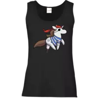 Motiv: Tank Top Damen Classic - Piratenhörnchen 