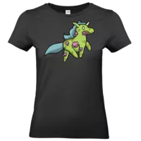 Motiv: T-Shirt Damen Premium FAIR WEAR - Zombiehörnchen - bestimme auf Wunsch Details wie Produkt, Grösse, Farbe und Position selbst ! Motiv: T-Shirt Damen Premium FAIR WEAR - Zombiehörnchen