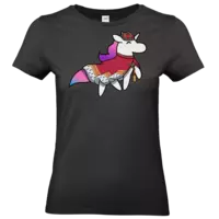 Motiv: T-Shirt Damen Premium FAIR WEAR - Königshörnchen - bestimme auf Wunsch Details wie Produkt, Grösse, Farbe und Position selbst ! Motiv: T-Shirt Damen Premium FAIR WEAR - Königshörnchen