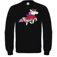 Motiv: Sweatshirt FAIR WEAR - Königshörnchen - bestimme auf Wunsch Details wie Produkt, Grösse, Farbe und Position selbst ! Motiv: Sweatshirt FAIR WEAR - Königshörnchen