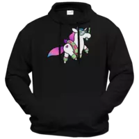 Motiv: Hoodie Premium FAIR WEAR - Beach Hörnchen - bestimme auf Wunsch Details wie Produkt, Grösse, Farbe und Position selbst ! Motiv: Hoodie Premium FAIR WEAR - Beach Hörnchen
