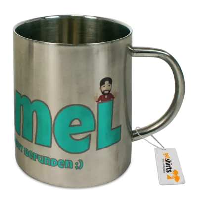 Motiv: Tasse Edelstahl - Lümmel 