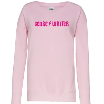 Motiv: Women`s Sweat - Genre Writer Pink 