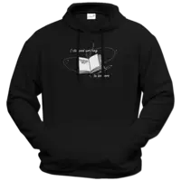 Motiv: Hoodie Premium FAIR WEAR - I stopped writing to be here 