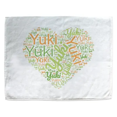 Motiv: Handtuch Fullprint - Yuki-Herz 