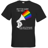 Motiv: T-Shirt Premium - CSD Freiburg - 2019 - bestimme auf Wunsch Details wie Produkt, Grösse, Farbe und Position selbst ! Motiv: T-Shirt Premium - CSD Freiburg - 2019