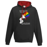 Motiv: Two-Tone Hoodie - CSD Freiburg - 2019 - bestimme auf Wunsch Details wie Produkt, Grösse, Farbe und Position selbst ! Motiv: Two-Tone Hoodie - CSD Freiburg - 2019