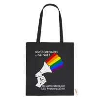 Motiv: Baumwolltasche - CSD Freiburg - 2019 - bestimme auf Wunsch Details wie Produkt, Grösse, Farbe und Position selbst ! Motiv: Baumwolltasche - CSD Freiburg - 2019