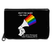 Motiv: Geldboerse - CSD Freiburg - 2019 - bestimme auf Wunsch Details wie Produkt, Grösse, Farbe und Position selbst ! Motiv: Geldboerse - CSD Freiburg - 2019